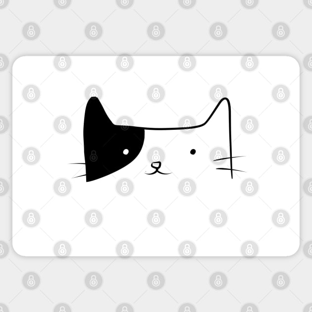 Cat... Sticker by Dishaw studio